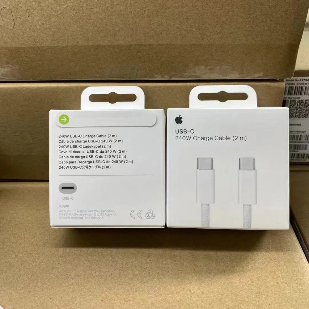 Apple USB-C to C Cable (2m) 240W Fast Charging for MacBook, iPhone 16/17 Pro Max & iPad - product image 9