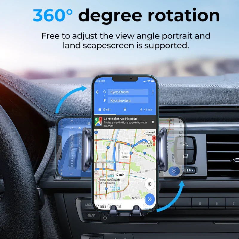 Joyroom JR-ZS241 15W Wireless Fast Charging Car Phone Holder Mount - product image 6