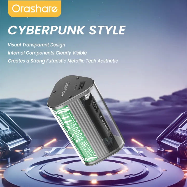 Orashare OT11 Transparent Mini Power bank 10000mAh 22.5W Super - product image 7