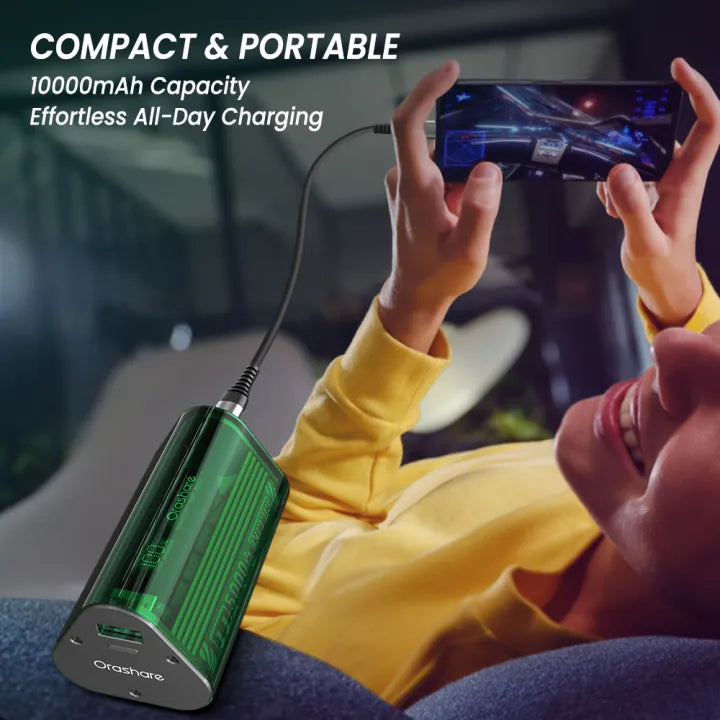 Orashare OT11 Transparent Mini Power bank 10000mAh 22.5W Super - product image 11