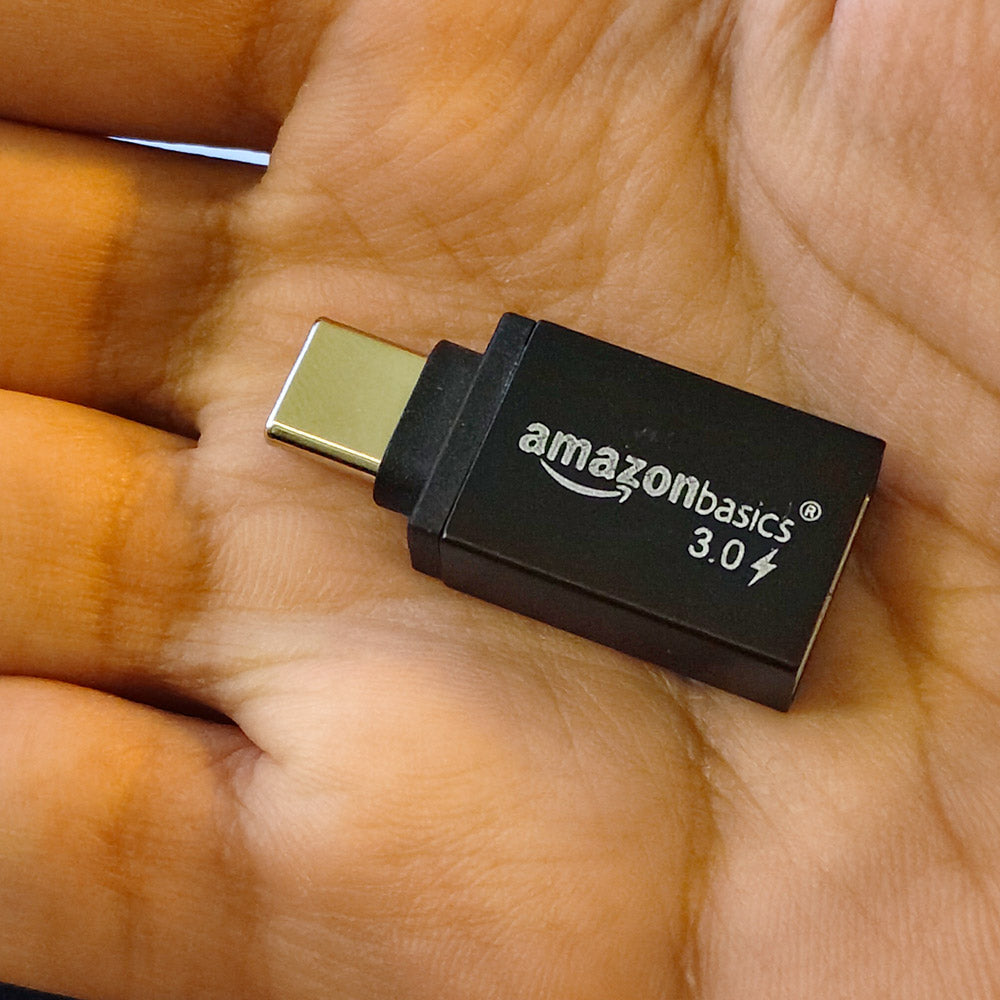 Amazon Basics USB 3.0 Type-C to Type-A Adapter - product image 1