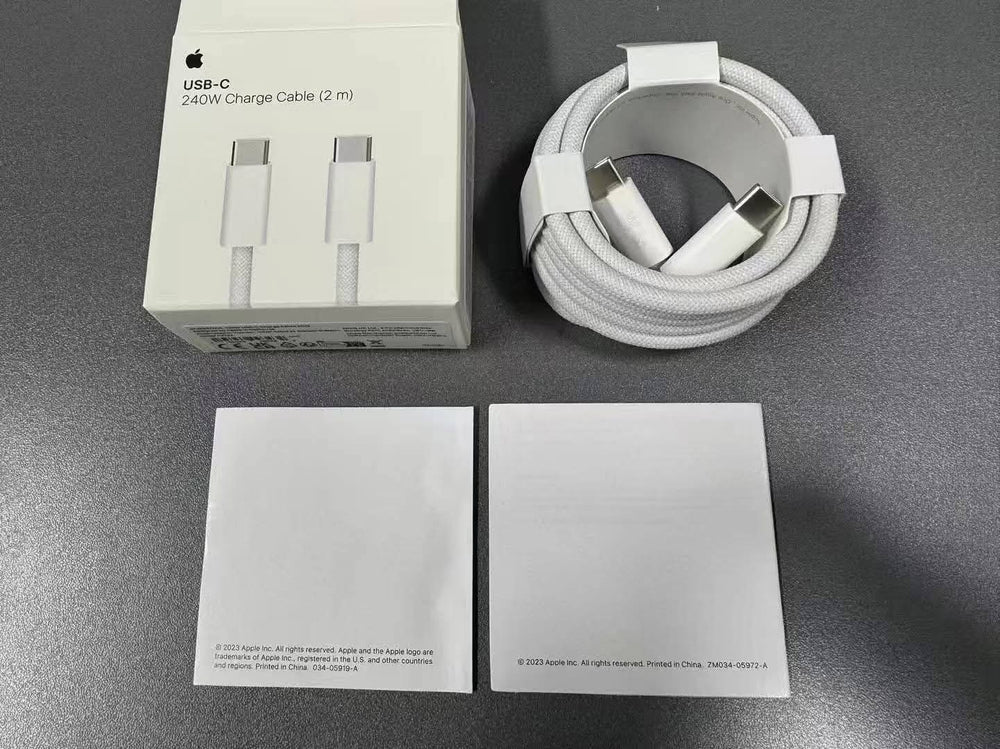 Apple USB-C to C Cable (2m) 240W Fast Charging for MacBook, iPhone 16/17 Pro Max & iPad - product image 4