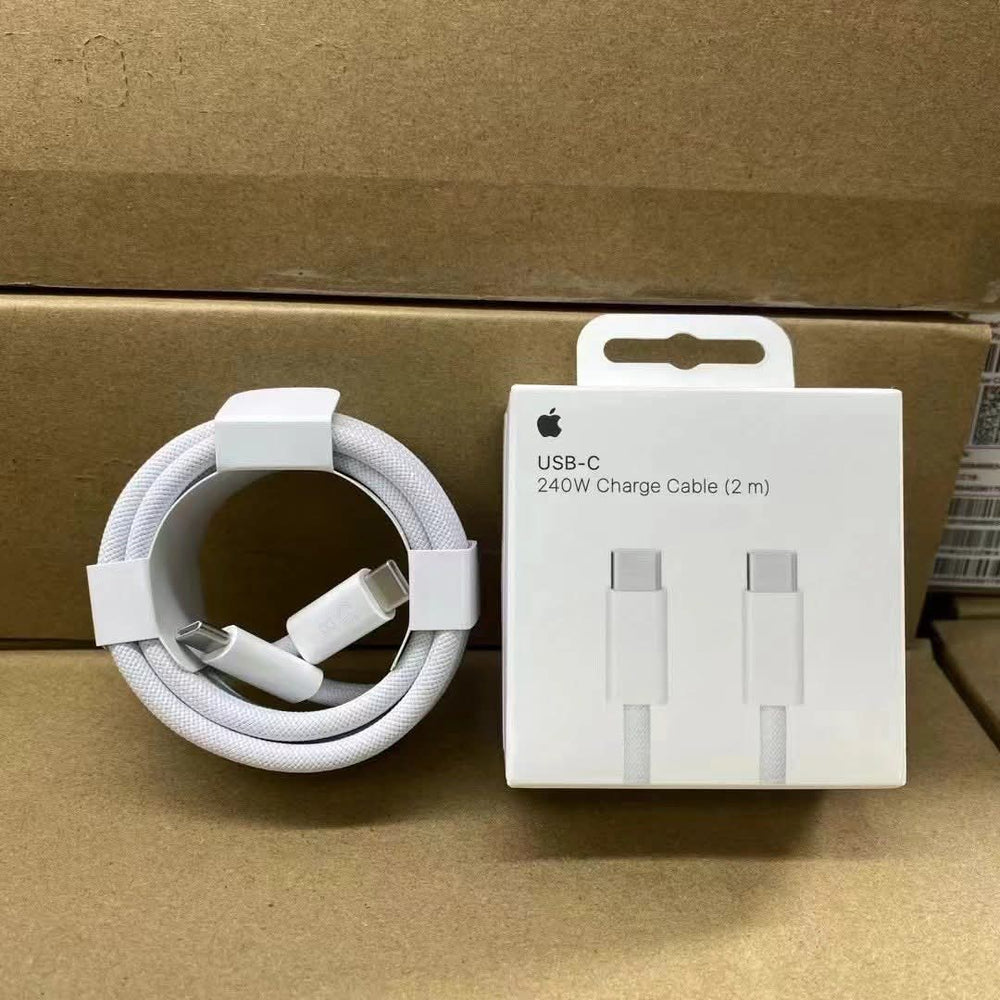 Apple USB-C to C Cable (2m) 240W Fast Charging for MacBook, iPhone 16/17 Pro Max & iPad - product image 3