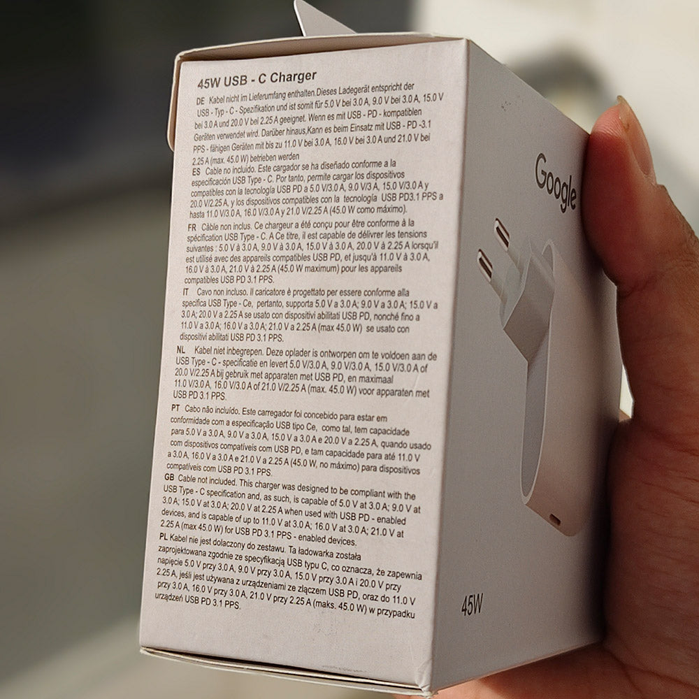 Google 45W USB-C Charger (US Version) - product image 5