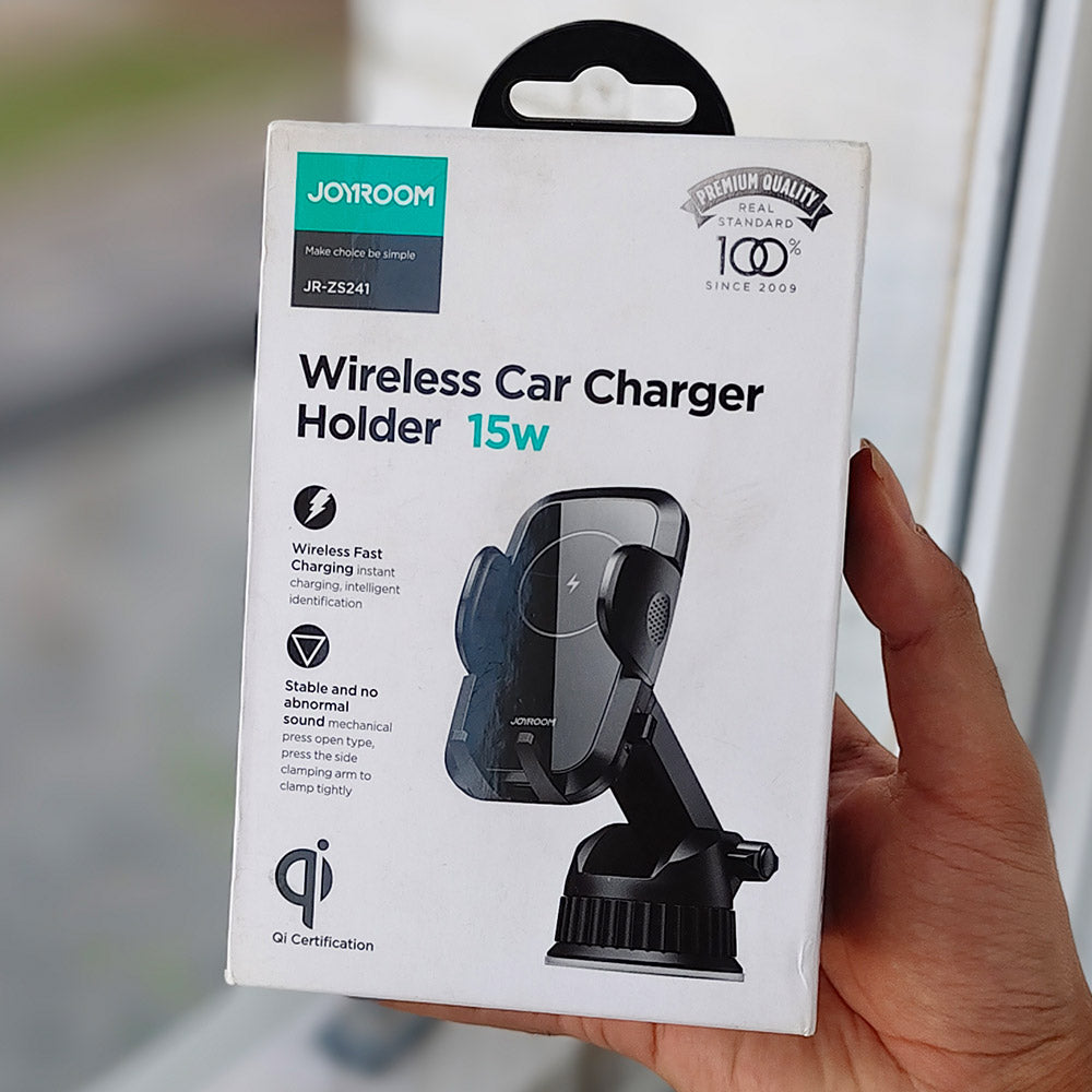 Joyroom JR-ZS241 15W Wireless Fast Charging Car Phone Holder Mount - product image 4