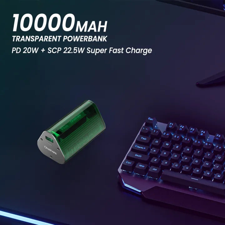 Orashare OT11 Transparent Mini Power bank 10000mAh 22.5W Super - product image 12