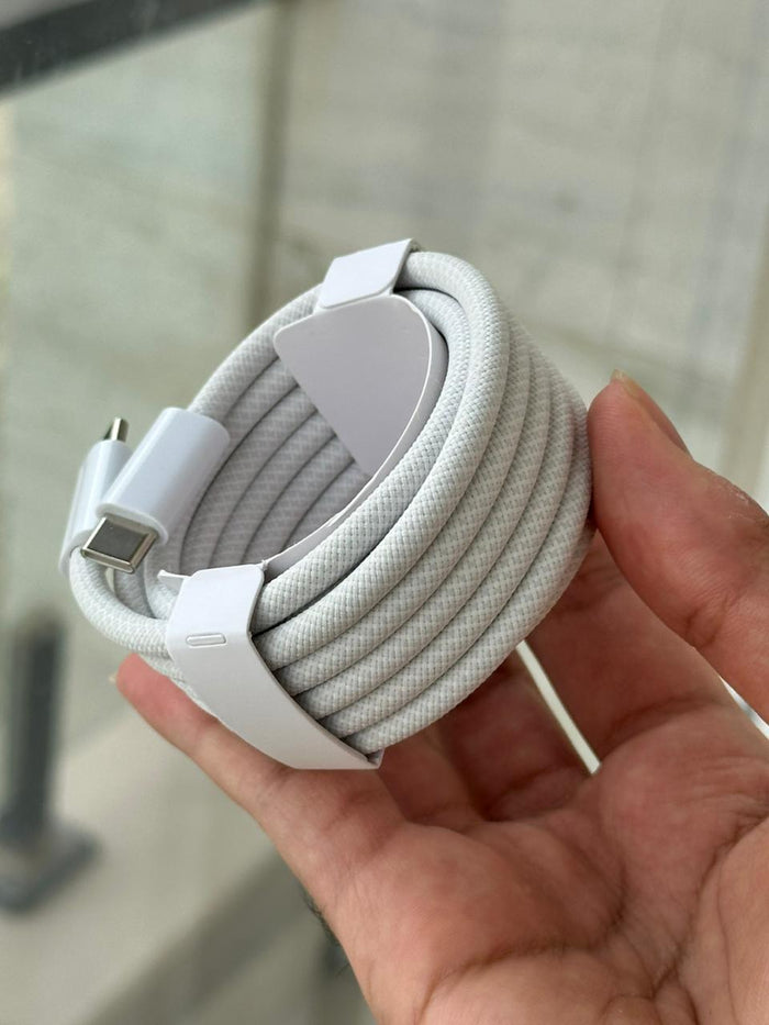USB-C to USB-C Cable (2m) 240W Fast Charging — Compatible with MacBook, iPhone 16/17 Pro Max & iPad