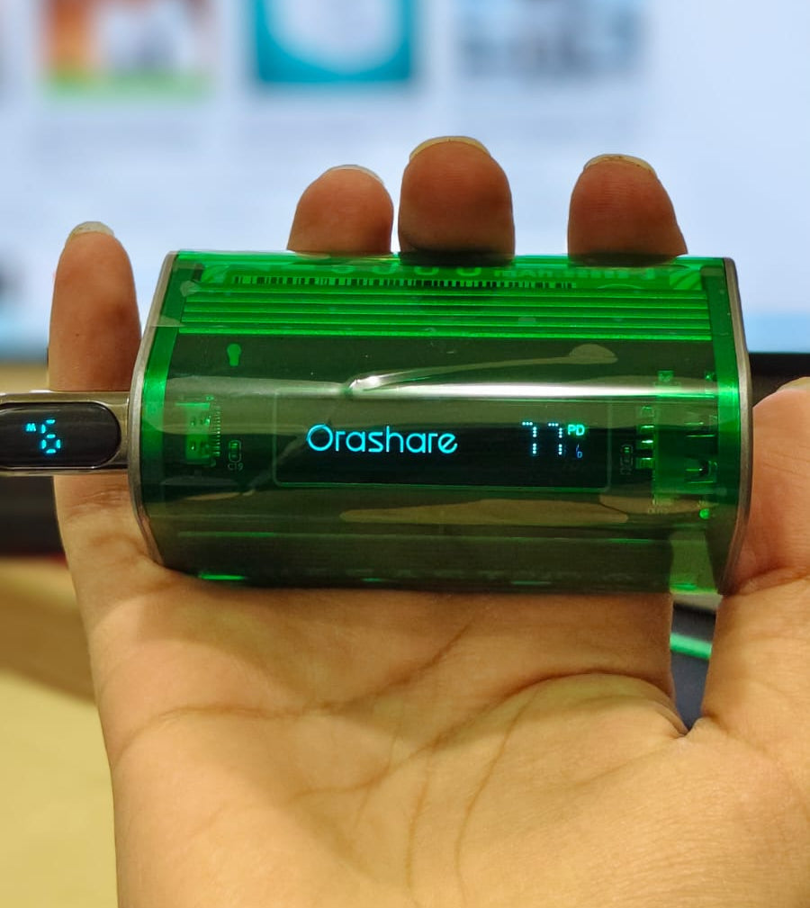Orashare OT11 Transparent Mini Power bank 10000mAh 22.5W Super - product image 6