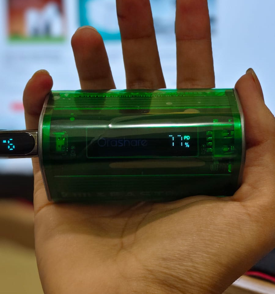 Orashare OT11 Transparent Mini Power bank 10000mAh 22.5W Super - product image 3
