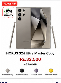 HORUS S24 Ultra Master - PTA Approved Inspired Smartphone | Price in Pakistan 2026